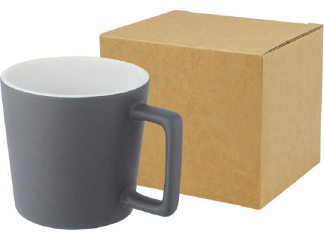 Cali 370 ml Keramiktasse mit matter Oberfläche bedrucken