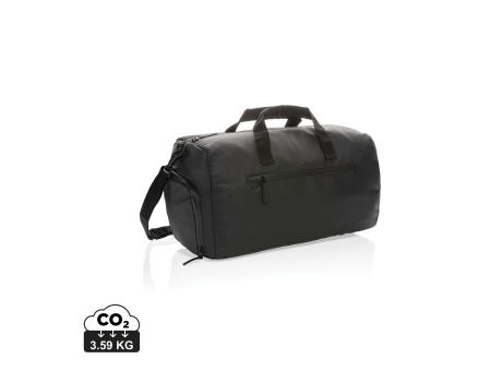 Fashion schwarze Wochenendtasche, PVC-frei bedrucken