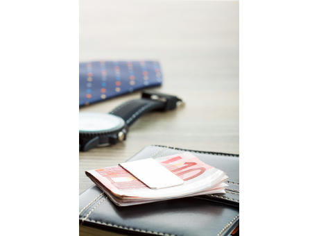 Geldklammer Mercur bedrucken