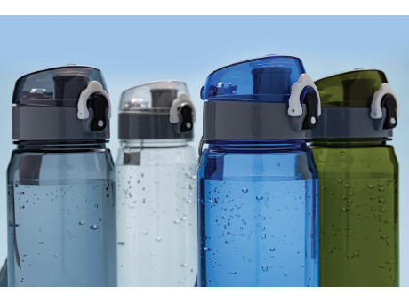 Yide verschließbare Wasserflasche aus RCS rec. PET, 800ml Werbeartikel