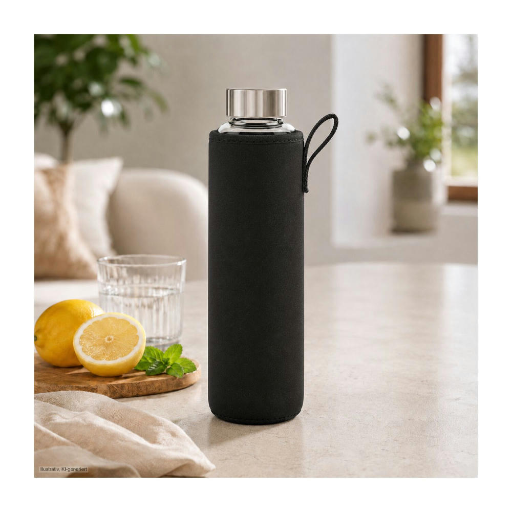 ROMINOX® Glaskaraffe // Pura 500 ml, auch für Kohlensäure geeignet Werbeartikel