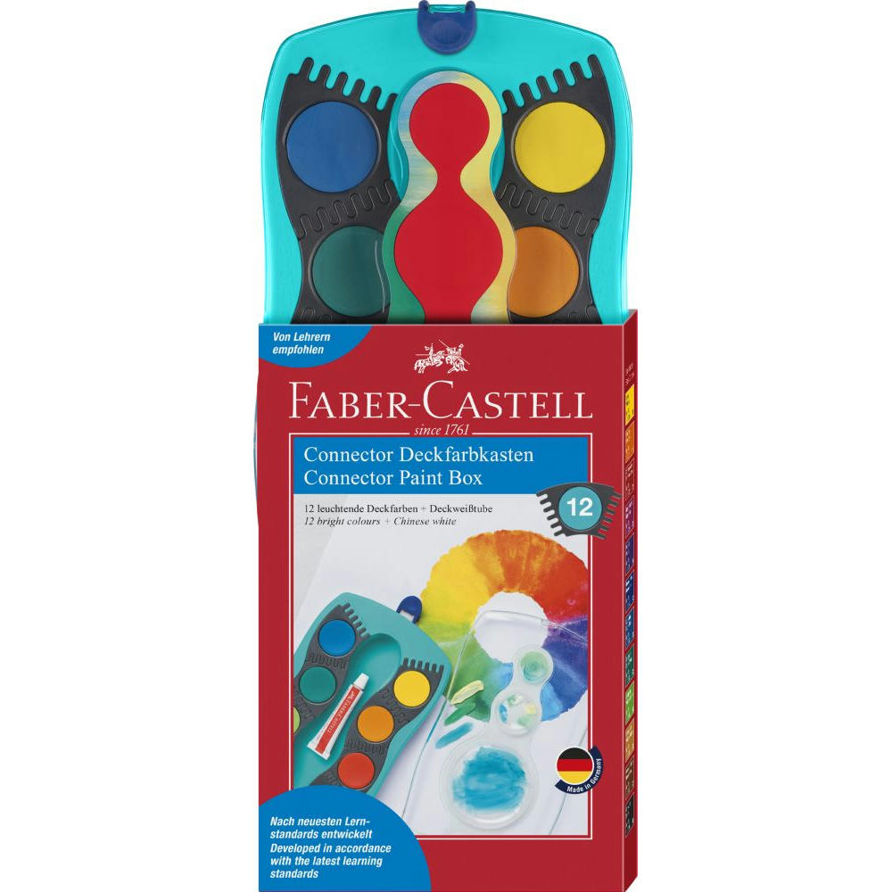 Product image Farbkasten Connector 12er Türkis Werbeartikel