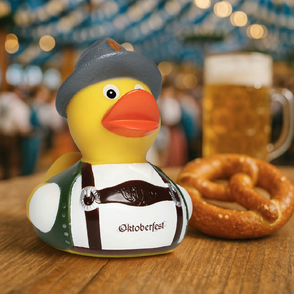 Oktoberfest™ Ente „Tracht" Werbeartikel