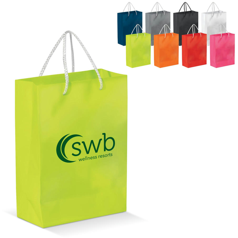 Product image Laminierte Papiertasche, groß Werbeartikel