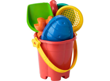 Recycelter PP-Strandeimer Mateo Werbeartikel