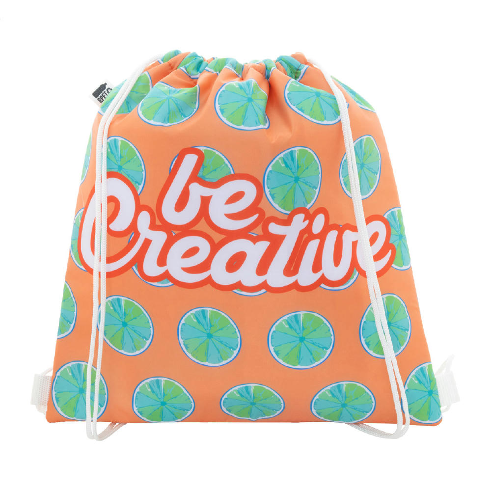 Product image Individuell bedruckbare Kühl-Kordelzugtasche CreaCool Draw Werbeartikel