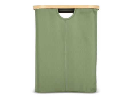 InSideOut faltbarer Korb mit Deckel Sogne 40,5 x 33 x 42cm rPET Werbeartikel