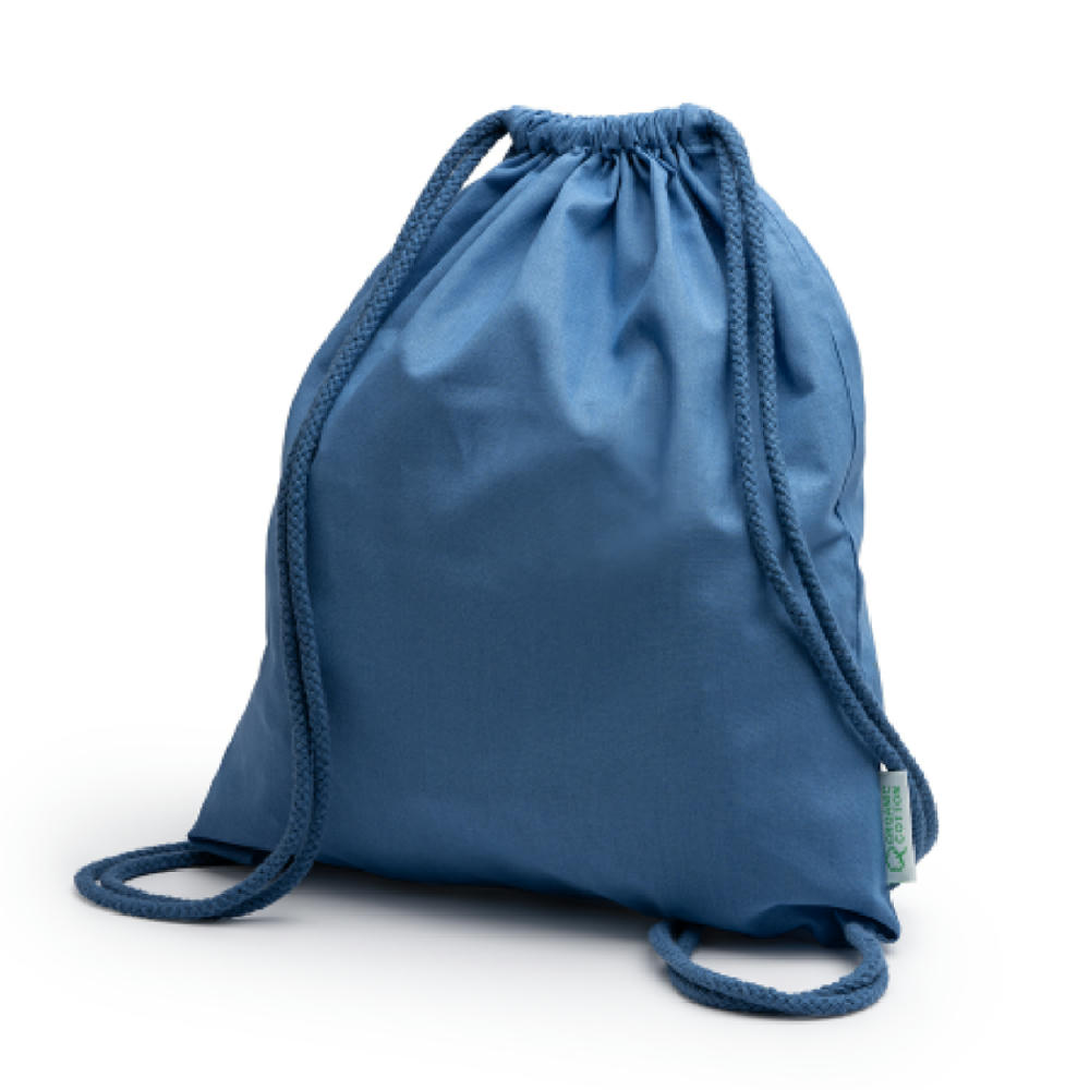 Product image BREST Beutel mit Kordelzug aus Bio-Baumwolle Werbeartikel