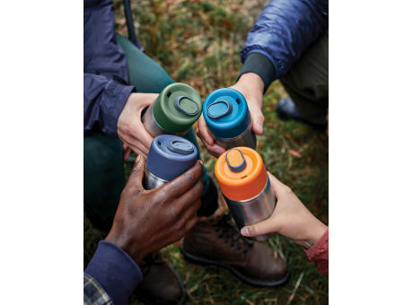 Product image Black+Blum isolierter, auslaufsicherer Becher aus Edelstahl bedrucken