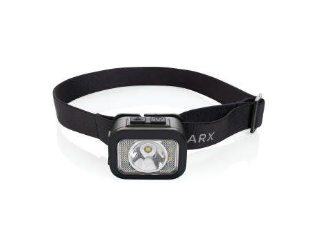Gear X Hochleistungs-Kopflampe aus RCS rPlastik Werbeartikel
