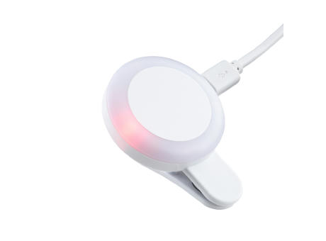 Wiederaufladbares Selfie-Licht REEVES-BREVARD Werbeartikel