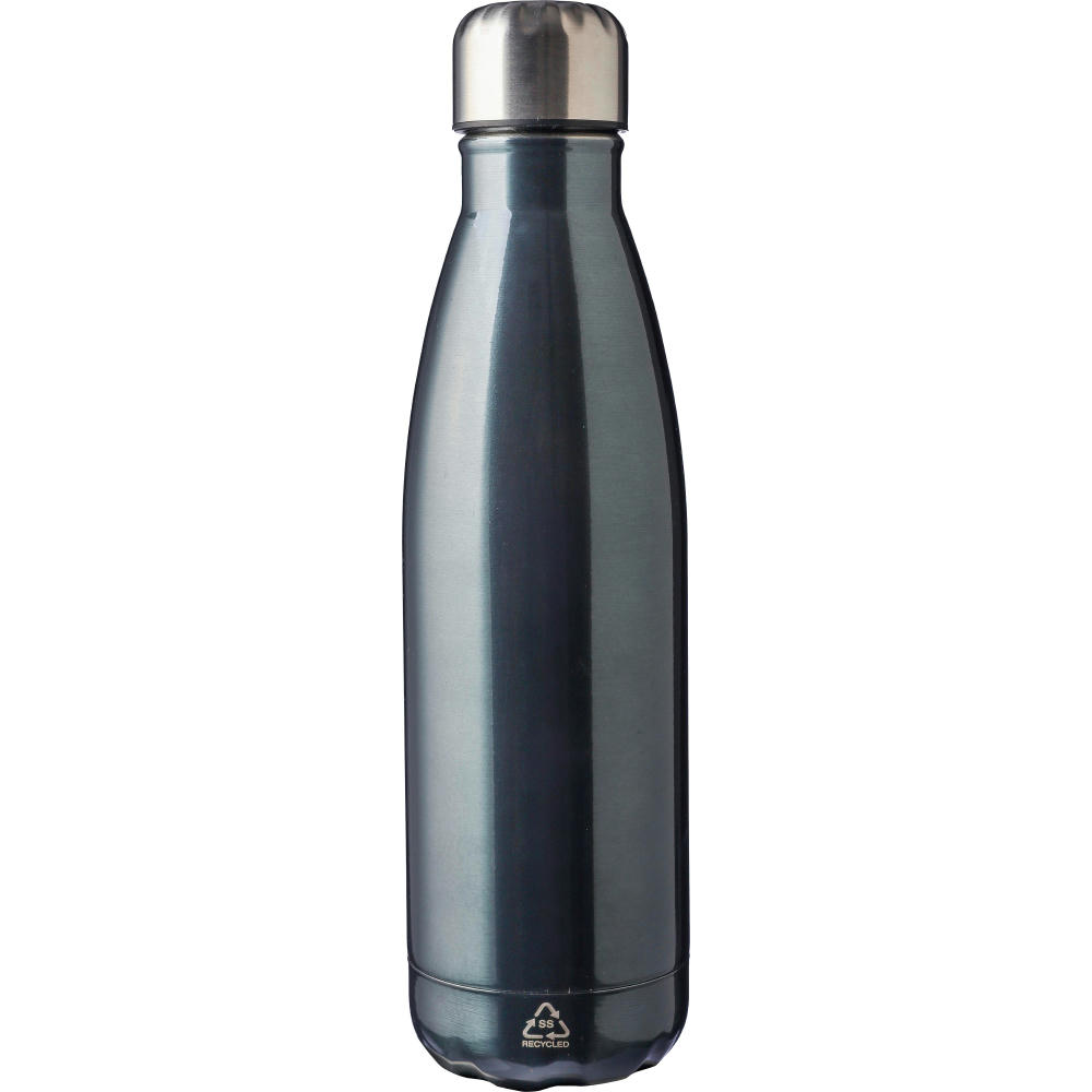 Recyceltem trinkflasche(650 ml) aus Edelstahl Sumatra Werbeartikel