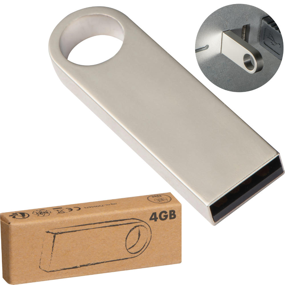 Product image USB Stick Metall 4GB Werbeartikel