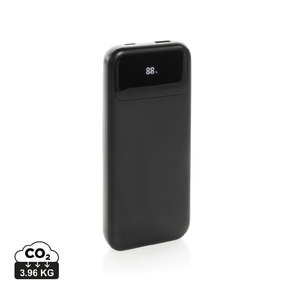 Product image Turbopack 10000mAh Powerbank mit integr. Kabeln aus RCS rABS Werbeartikel