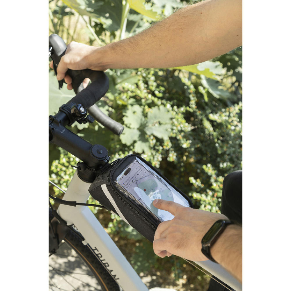 RPET-Fahrrad-Handyhaltertasche Velofon Werbeartikel
