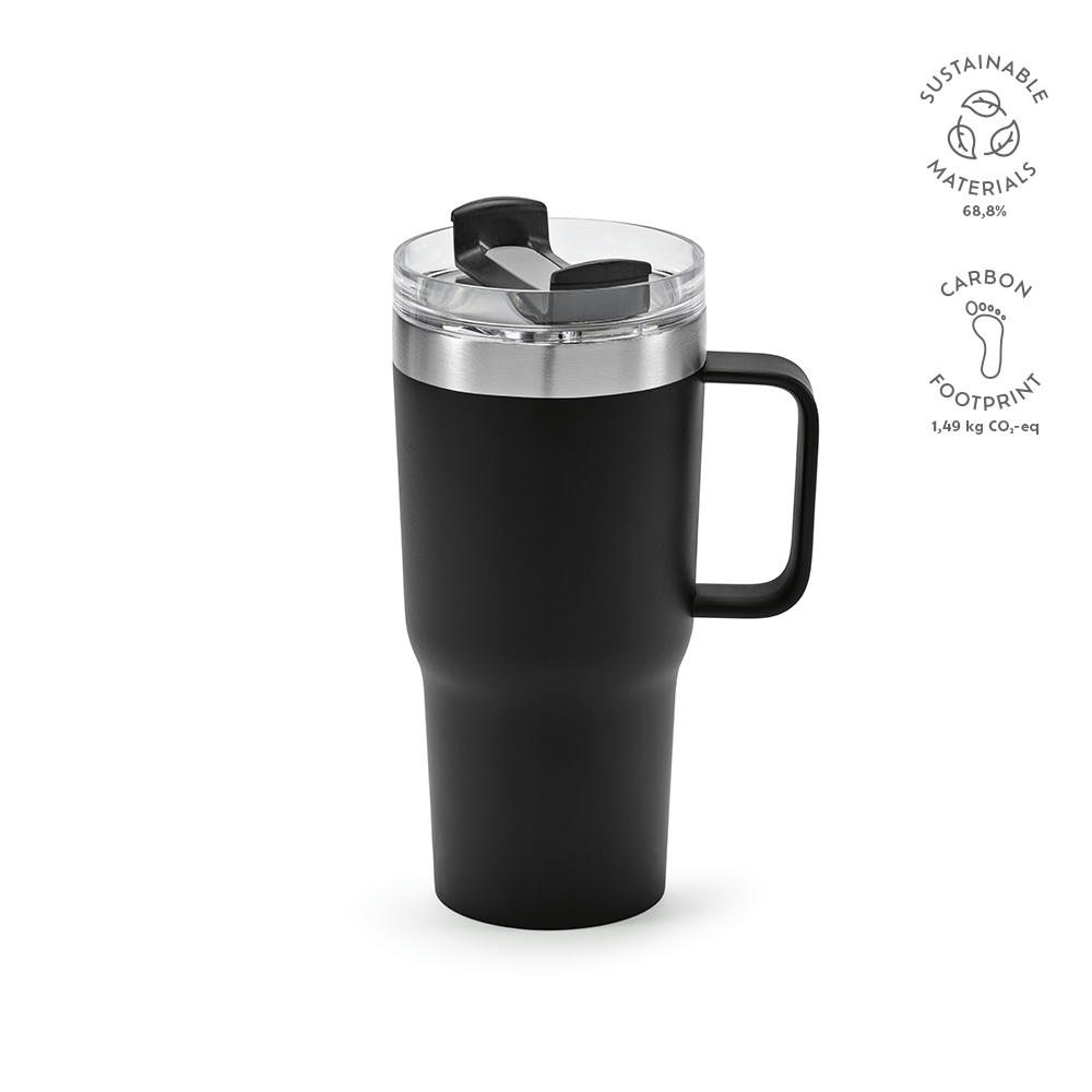 Product image Neman Tasse recy. Edelstahl 580 ml Werbeartikel