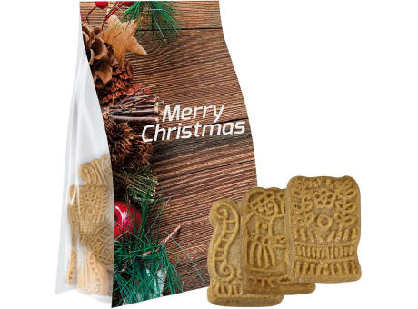 Product image Spekulatius, 100g, Express Blockbodenbeutel mit Werbereiter Werbeartikel