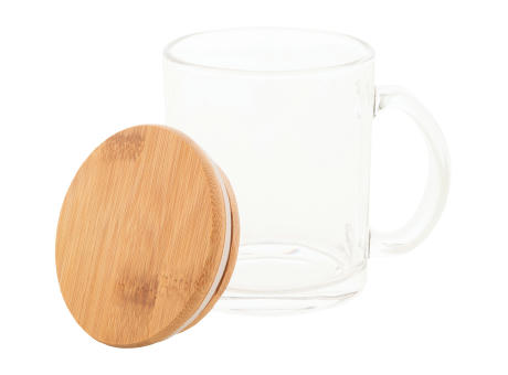 Tasse aus recyceltem Glas Strobba bedrucken