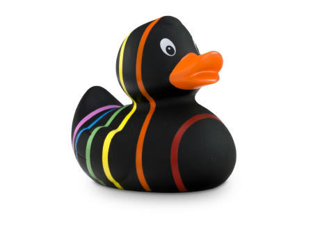 Werbeente Rebecca Regenbogen, ca. 8 cm Werbeartikel