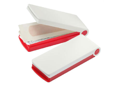 Deckel weiß, Unterteil rot