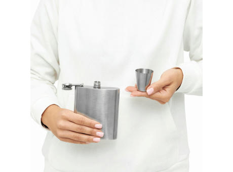 GENTLEMAN - Flachmann-Set Werbeartikel