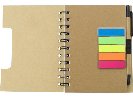 Ringbuch mit Kugelschreiber Niall Werbeartikel