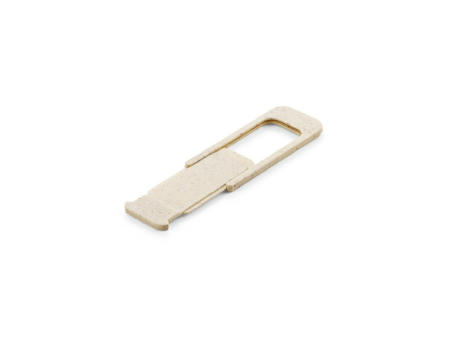 TOWNES. Webcam-Schutz aus Weizenstrohfaser und PP Werbeartikel