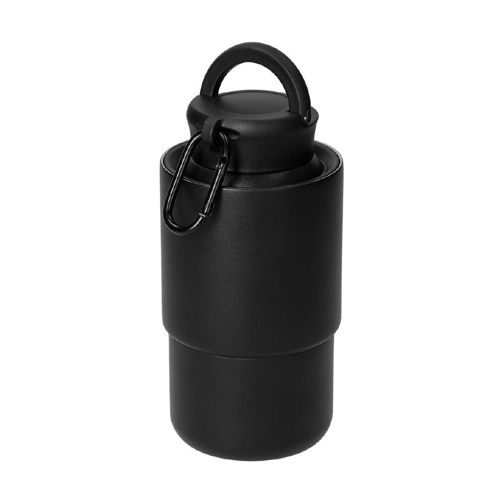 Product image Edelstahlbecher mit Karabiner "Trail" Werbeartikel