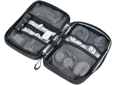 TROIKA Kabeltasche TROIKA BLACK CONNECTED Werbeartikel