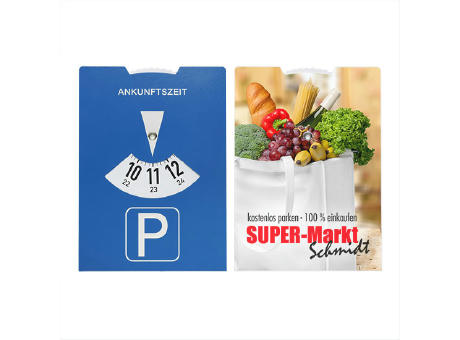 Product image Kartonparkscheibe Werbeartikel