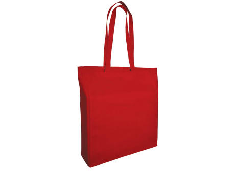 Product image Baumwolltaschen mit langen Henkeln und Bodenfalte, 115 gr/m² bedrucken