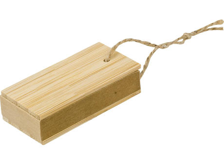 Bambushülle mit notizen Kingston Werbeartikel