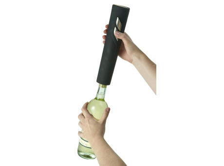 Elektrischer Wein-Flaschenöffner aus Kunststoff Fiza Werbeartikel