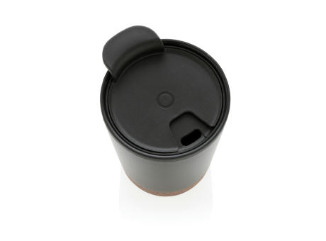 Product image GRS rPP Edelstahl-Kaffeebecher mit Kork bedrucken