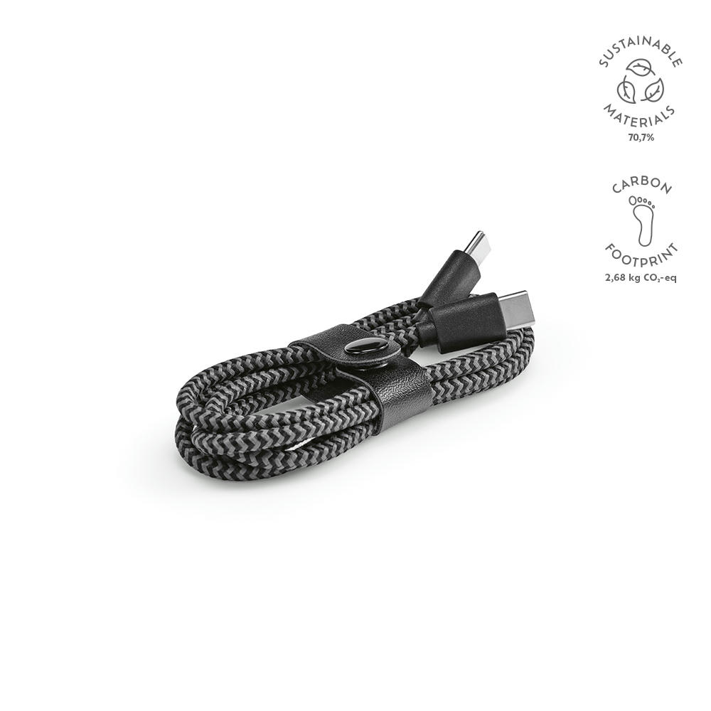 Product image Koch Ladekabel rPET 1m Werbeartikel