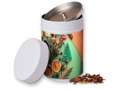 Product image Glühweingewürz fein, ca. 140g, Metalldose Maxi Werbeartikel