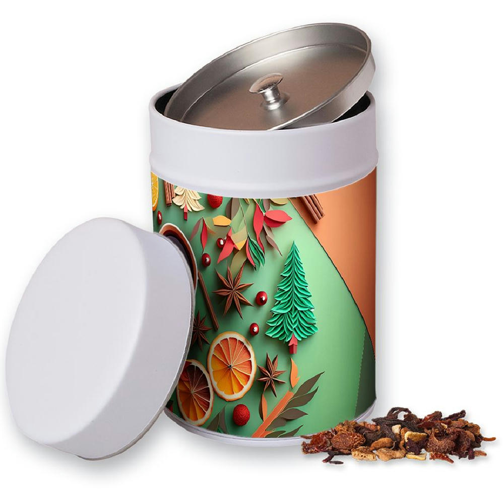 Product image Glühweingewürz fein, ca. 140g, Metalldose Maxi Werbeartikel