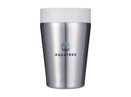 Circular&Co Recycled Stainless Steel Coffee Cup 227 ml Werbeartikel