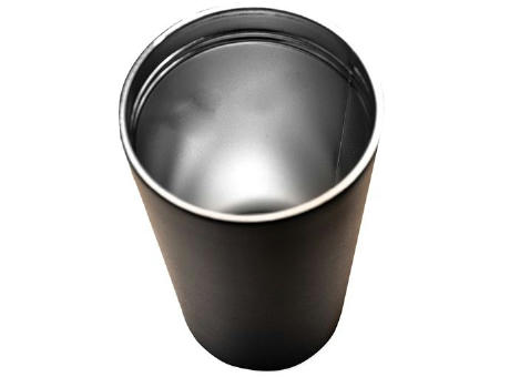 Doppelwandige und teilbare Flasche 'Shima', Bambusdeckel, 600ml Werbeartikel