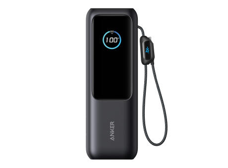 Anker Powerbank 25.000mAh-165W, mit integr. einziehb. Kabel bedrucken
