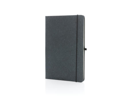 A5 Hardcover Notizbuch aus GRS recyceltem PU bedrucken