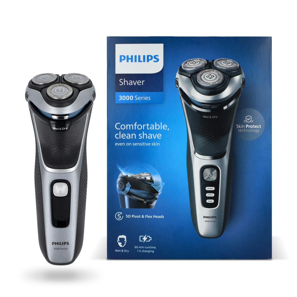 Product image S3341|Philips elektrischer Nass- und Trockenrasierer Werbeartikel