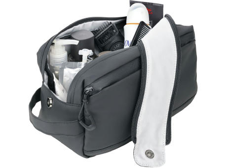 TROIKA Kulturbeutel TROIKA BLACK WASHBAG 2 Werbeartikel