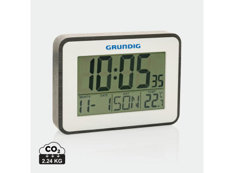 Grundig Thermometer, Wecker und Kalender Werbeartikel