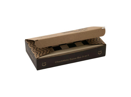 CheckMate Game Box 3-in-1 Spiel Werbeartikel