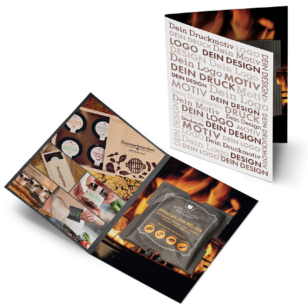 Product image Mailingartikel: Gourmet Gewürze in der Klappkarte Werbeartikel