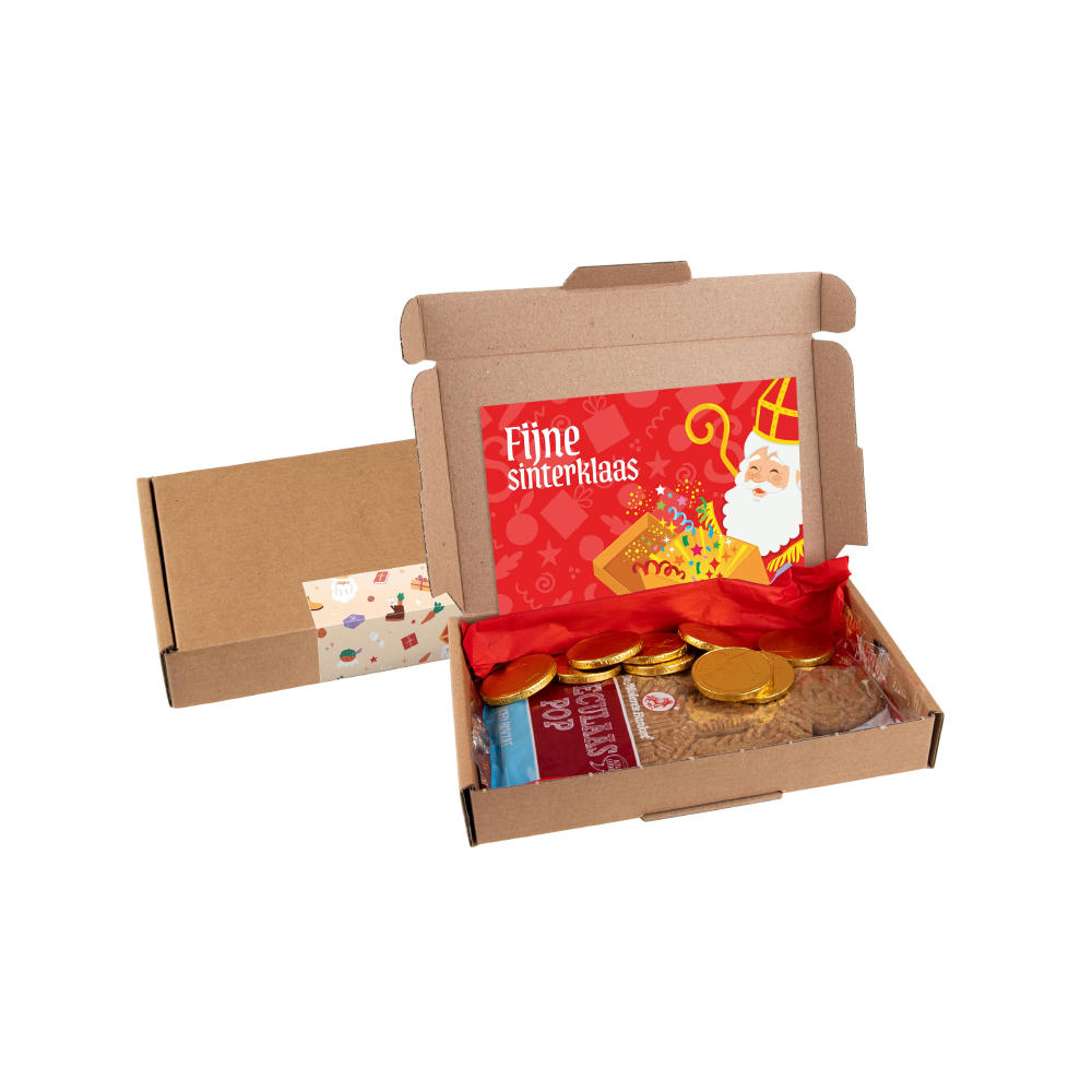 Product image Sinterklaas Briefkasten A6-4 | Spekulatius & Gold Werbeartikel