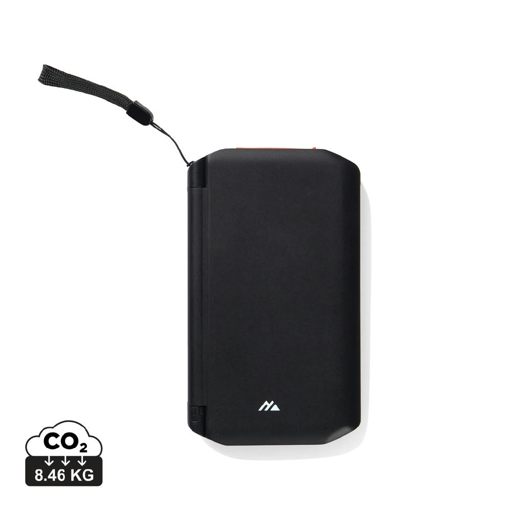 Product image Nordic Drift Titan 10.000mAh Solar Powerbank with 3 Panels Werbeartikel