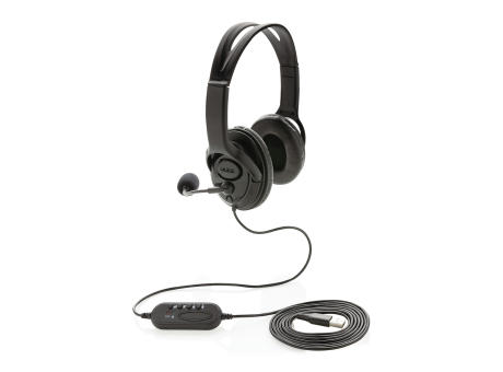 Over-Ear Headset mit Kabel Werbeartikel