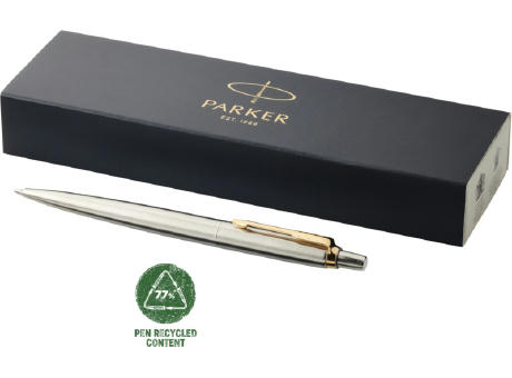 Product image Parker Jotter Edelstahl Kugelschreiber (blaue Mine) bedrucken